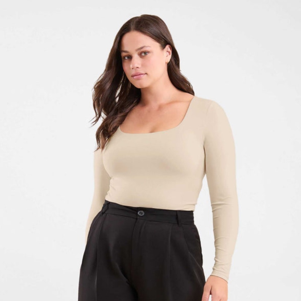 Nuuds Square Neck Bodysuit